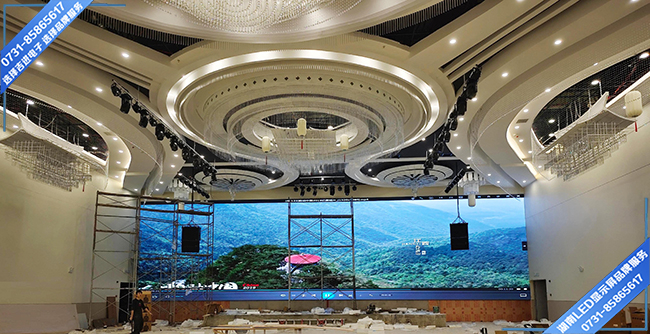 婁底某旅游商業館LED展覽展示顯示屏